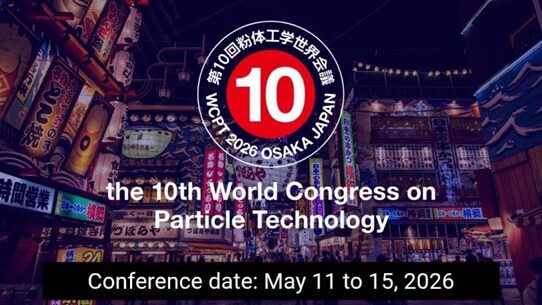 10th World Congress on Particle Technology (WCPT10)
